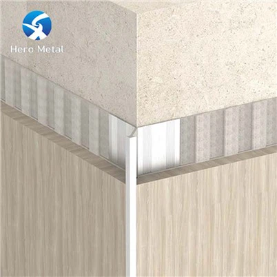 Metall kakel trim