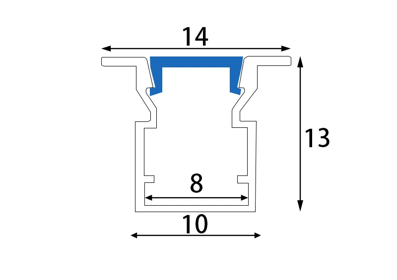 HM452 aluminum profile for led strip lighting drawing HM452 aluminum profile for led strip lighting drawing