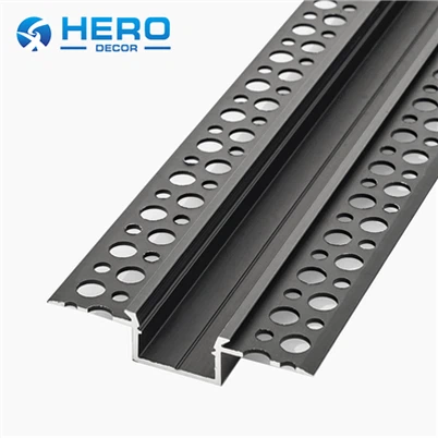 Gips i aluminium LED -profil